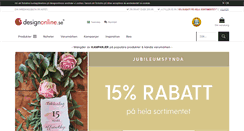 Desktop Screenshot of designonline.se